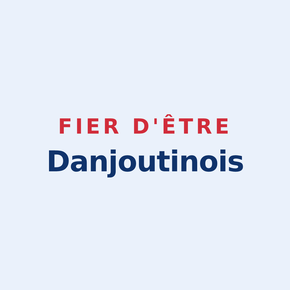 Sticker « Fier d'être Danjoutinois » — design pour Danjoutin