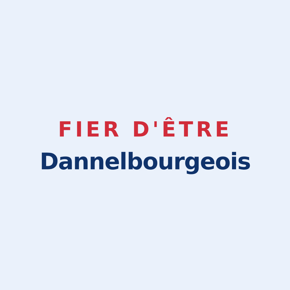 Sticker « Fier d'être Dannelbourgeois » — design pour Dannelbourg