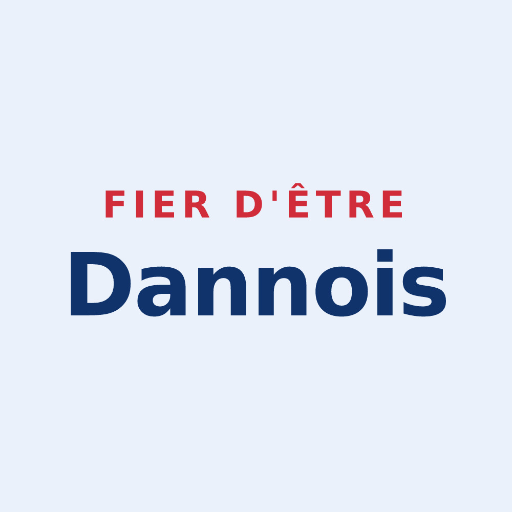 Sticker « Fier d'être Dannois » — design pour Dannes