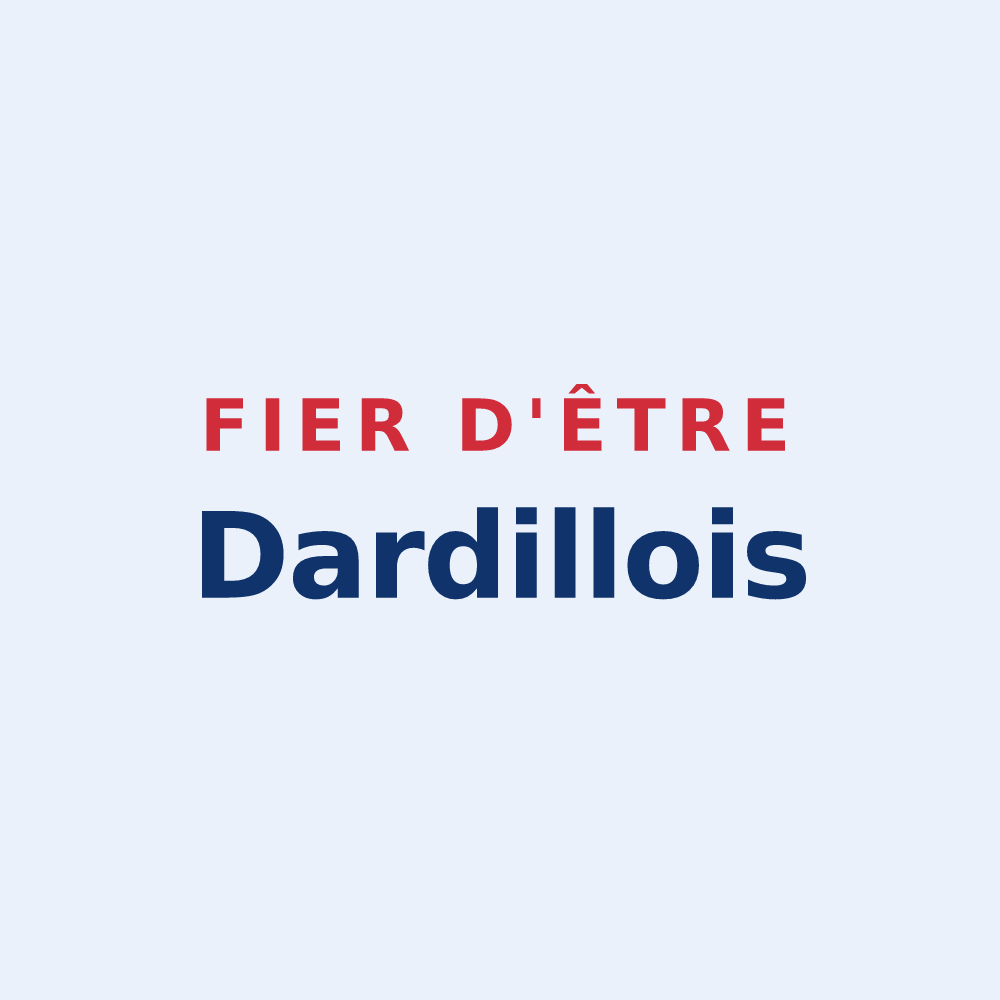 Sticker « Fier d'être Dardillois » — design pour Dardilly
