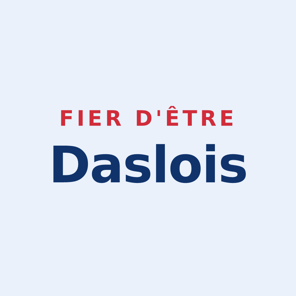 Sticker « Fier d'être Daslois » — design pour Dasle