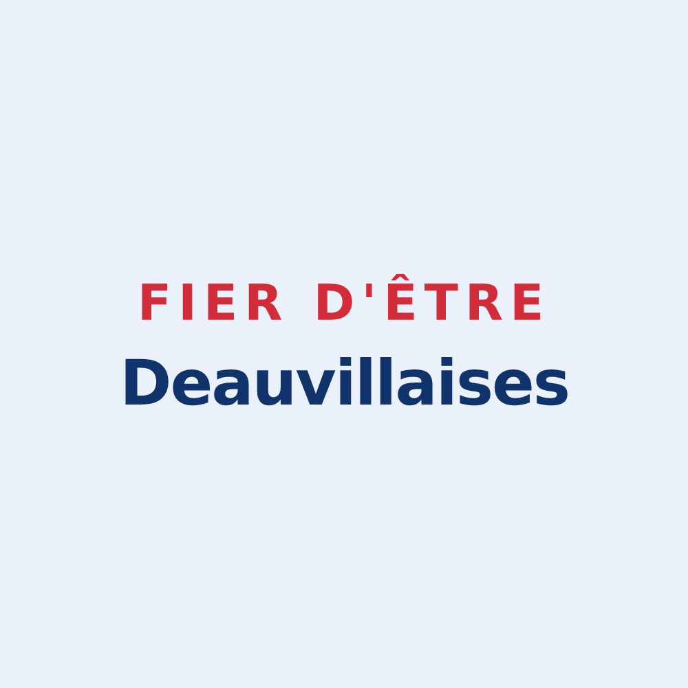 Sticker « Fier d'être Deauvillaises » — design pour Deauville
