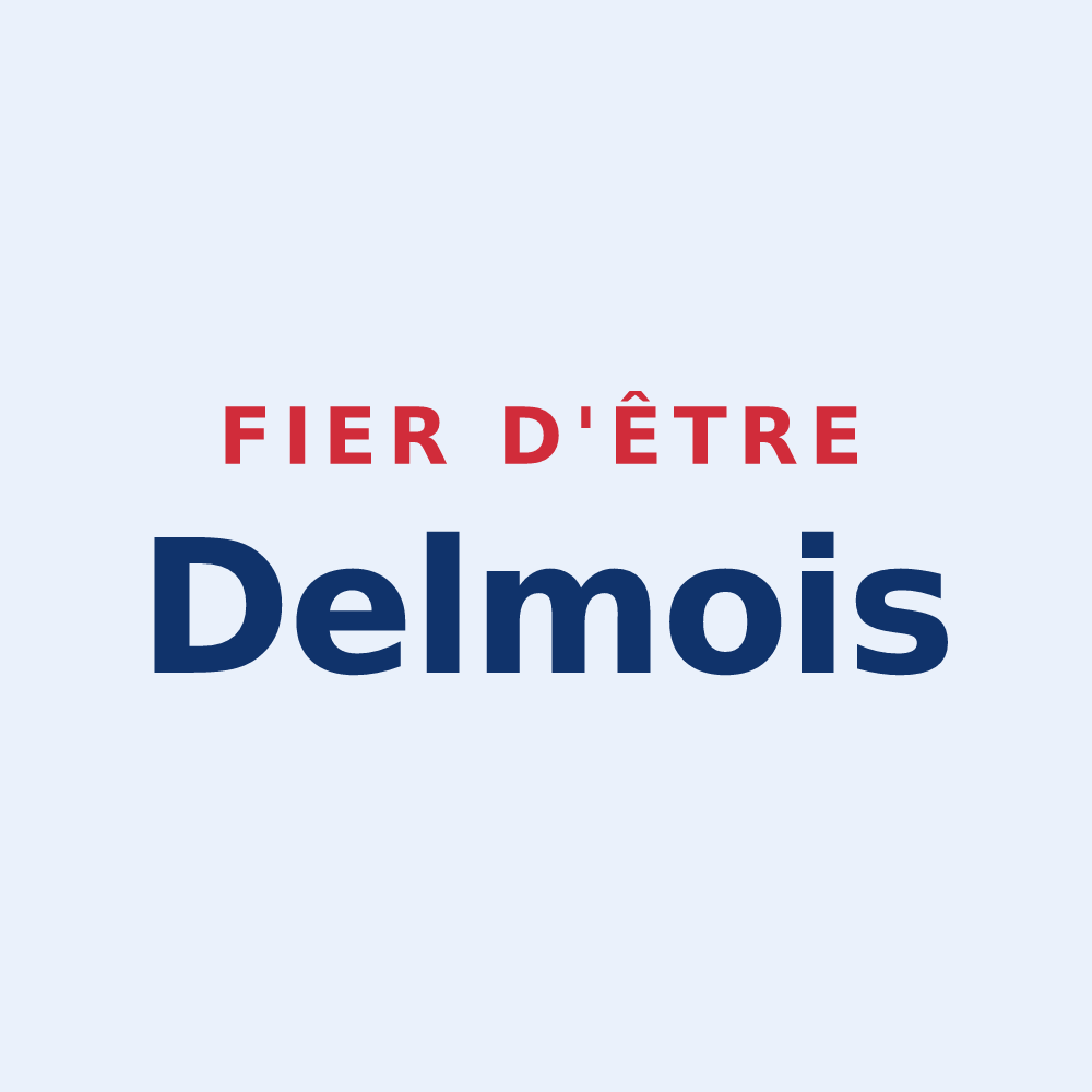 Sticker « Fier d'être Delmois » — design pour Delme