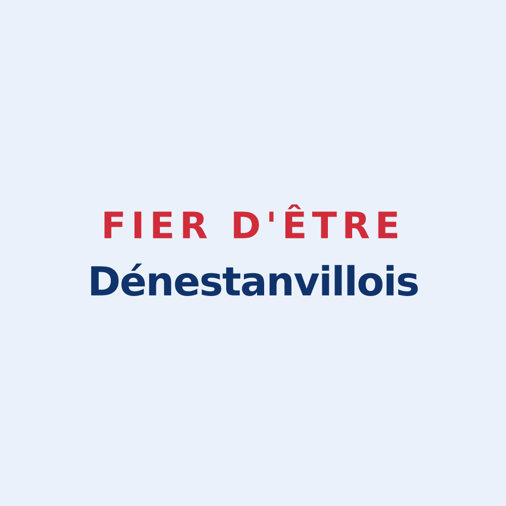 Sticker « Fier d'être Dénestanvillois » — design pour Dénestanville