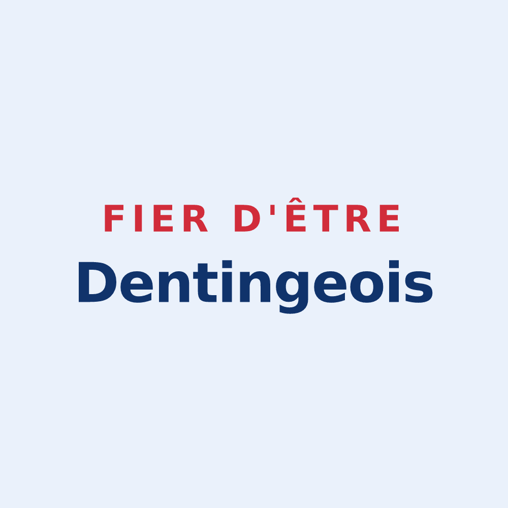 Sticker « Fier d'être Dentingeois » — design pour Denting