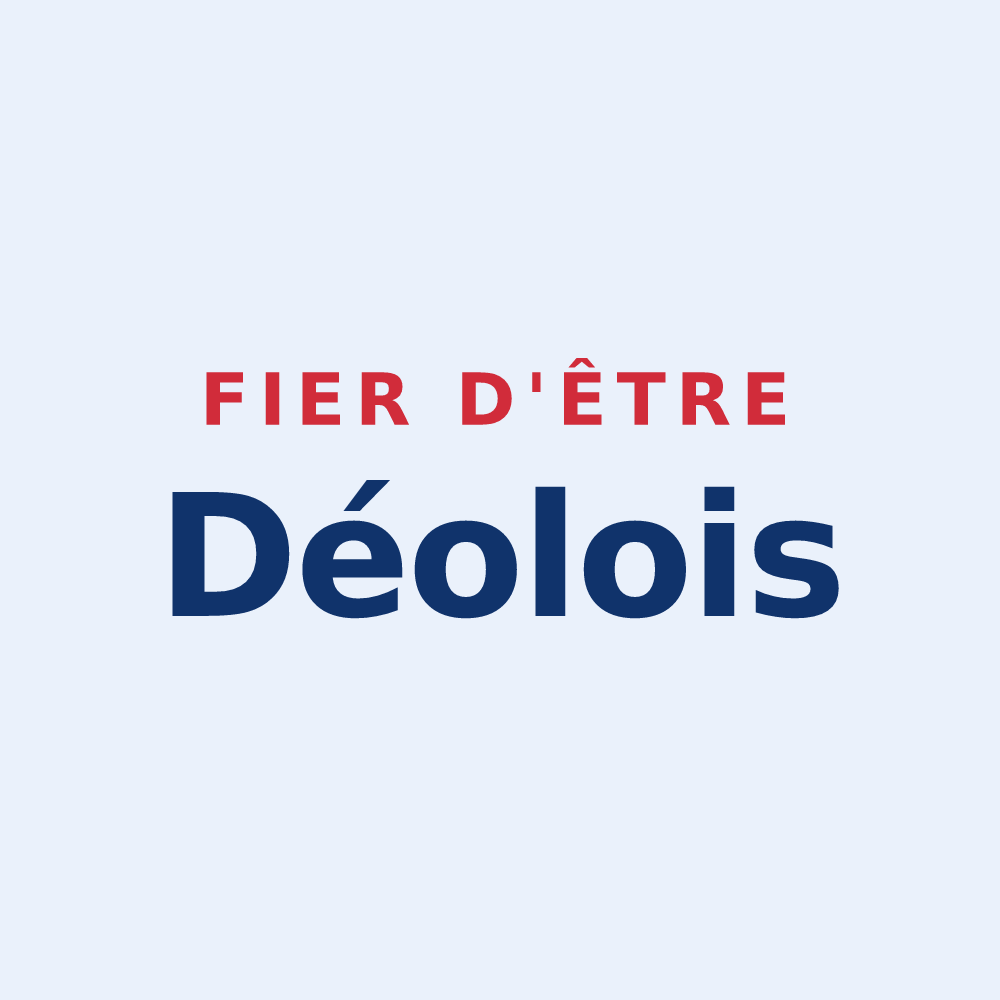 Sticker « Fier d'être Déolois » — design pour Déols