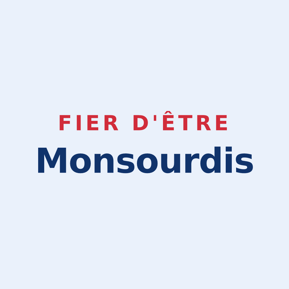 Sticker « Fier d'être Monsourdis » — design pour Deux-Grosnes