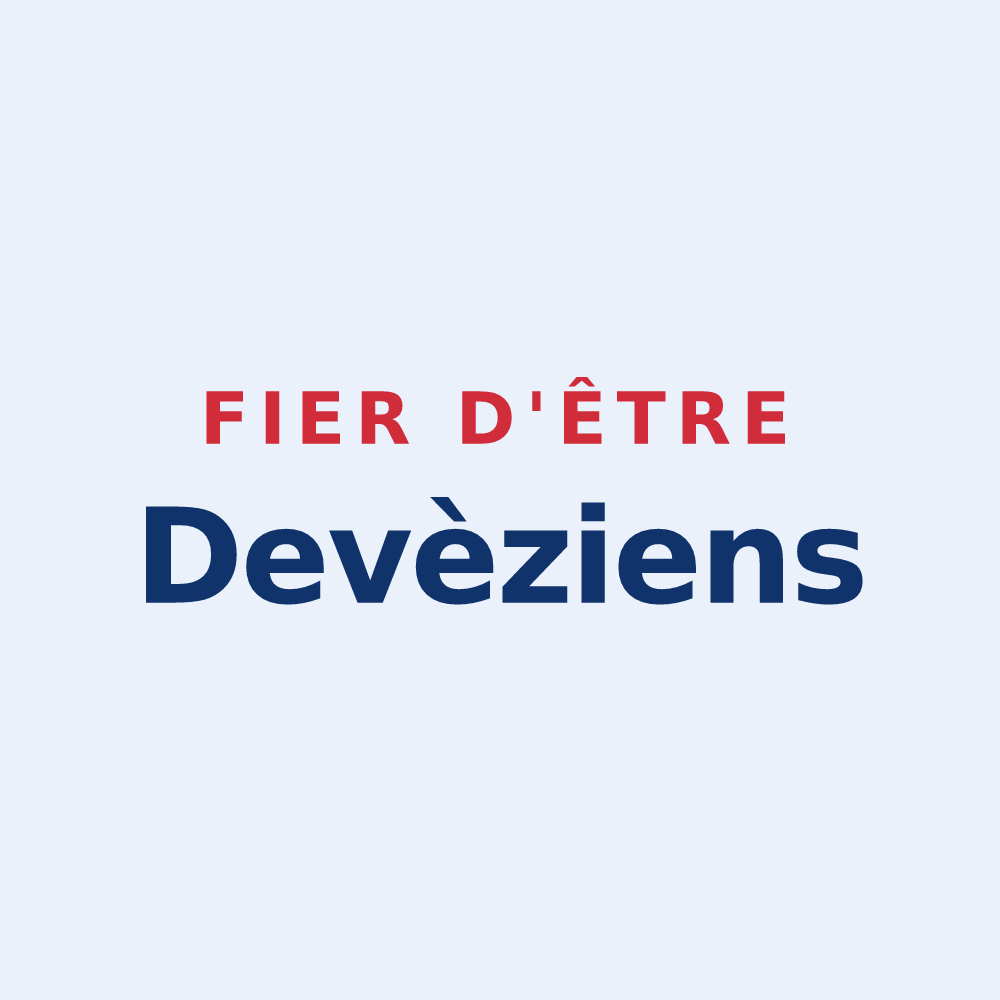 Sticker « Fier d'être Devèziens » — design pour Devèze
