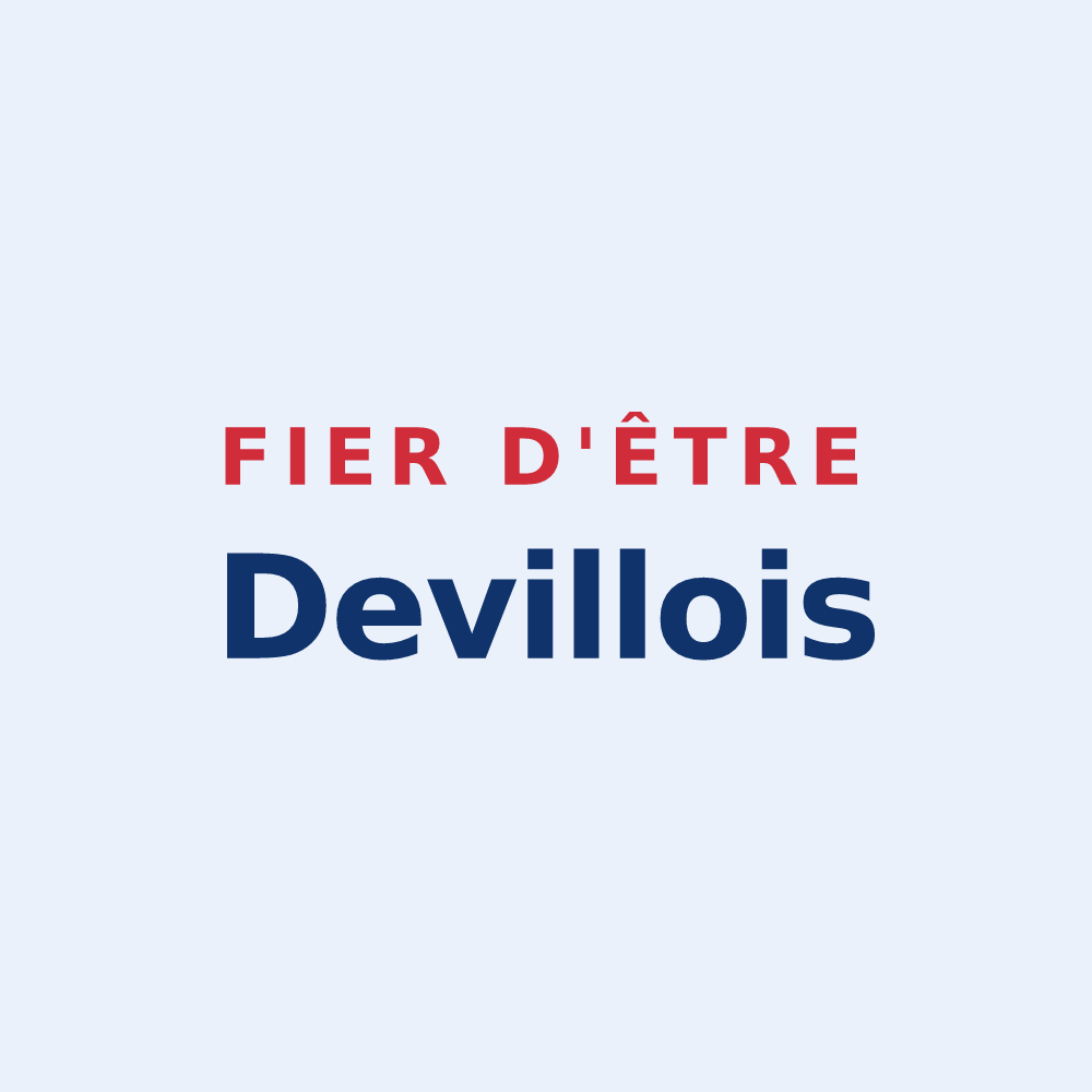 Sticker « Fier d'être Devillois » — design pour Deville