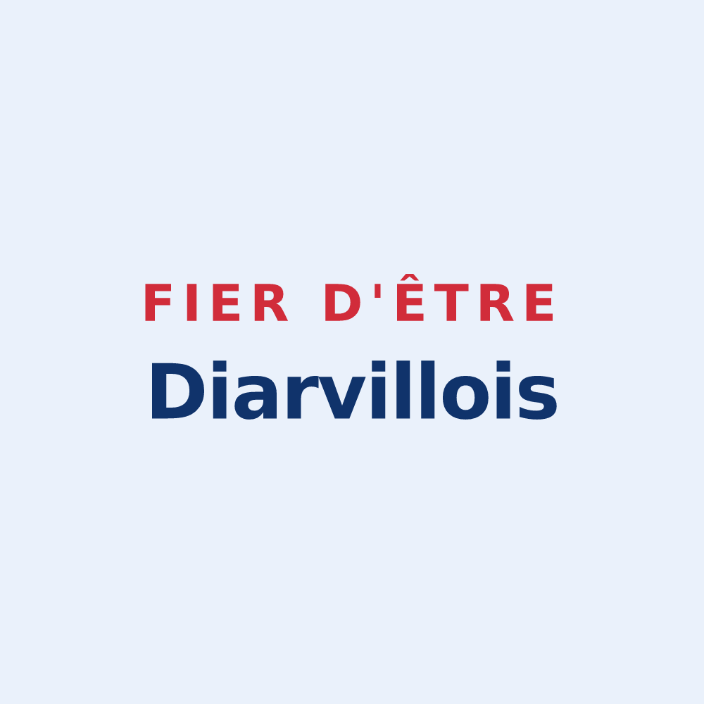 Sticker « Fier d'être Diarvillois » — design pour Diarville