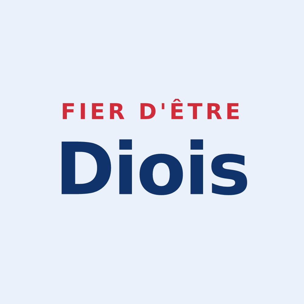 Sticker « Fier d'être Diois » — design pour Die