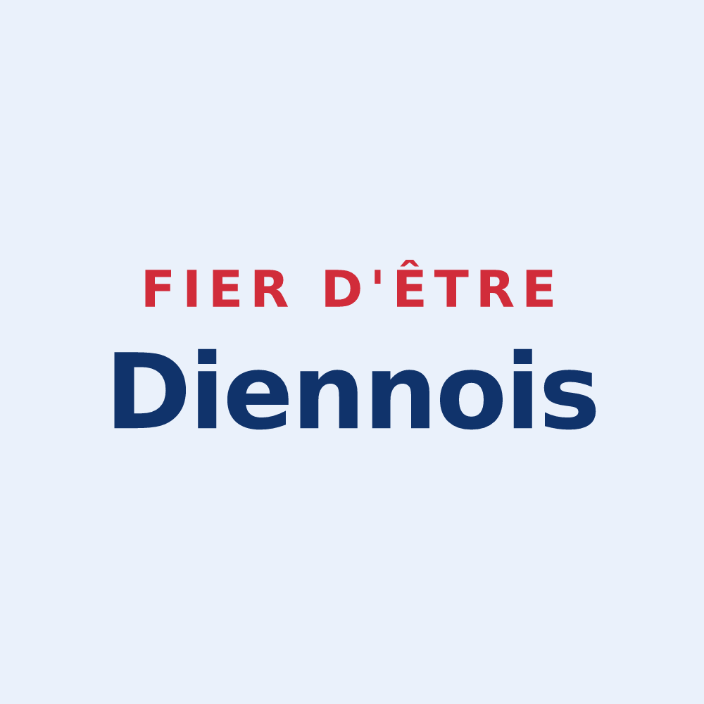 Sticker « Fier d'être Diennois » — design pour Dienné
