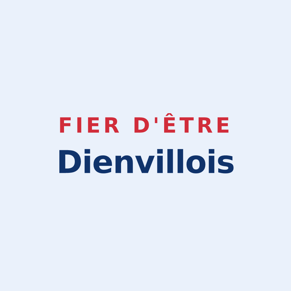 Sticker « Fier d'être Dienvillois » — design pour Dienville