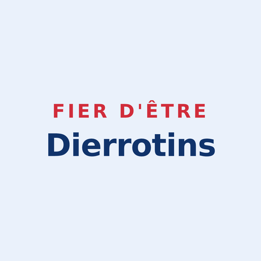 Sticker « Fier d'être Dierrotins » — design pour Dierrey-Saint-Pierre