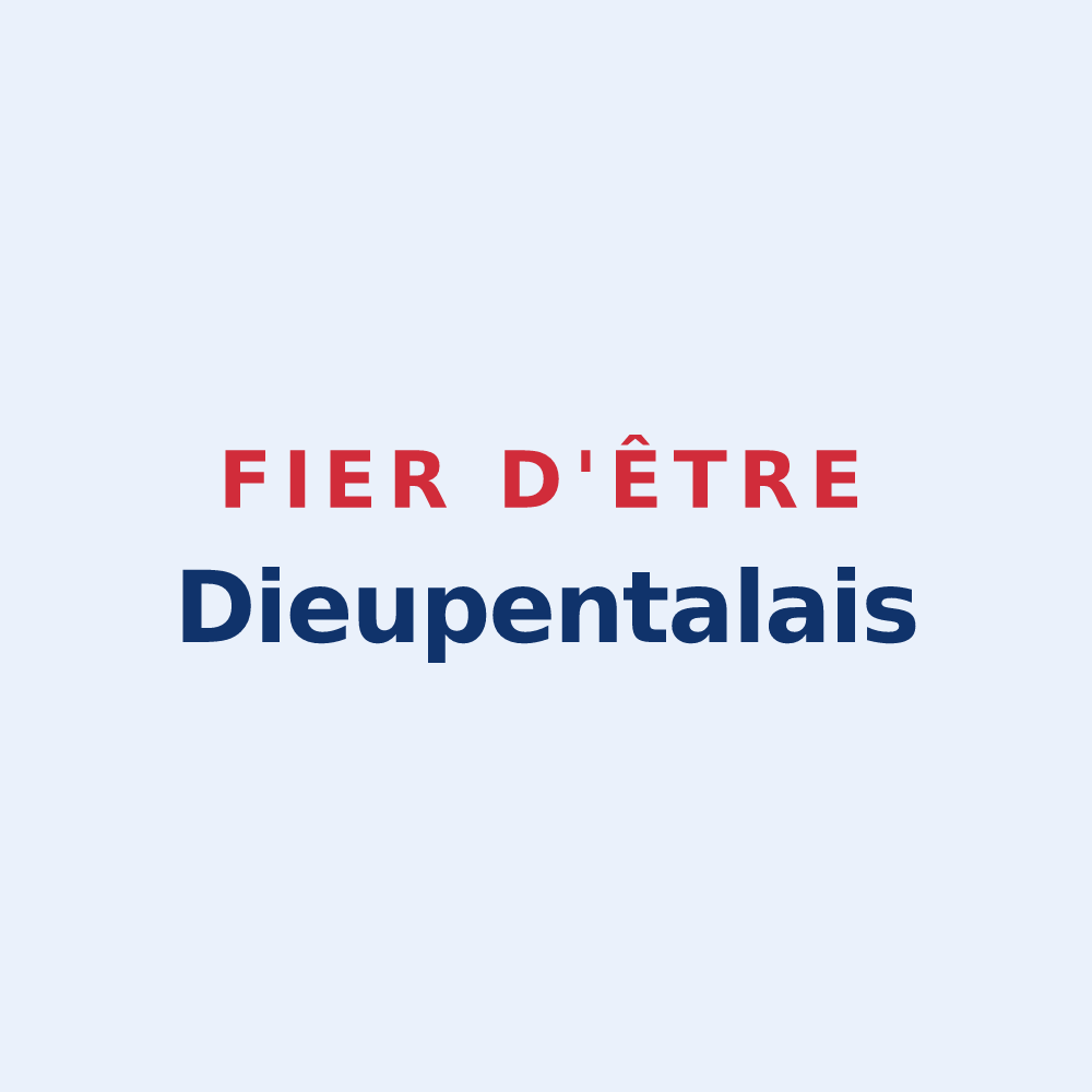 Sticker « Fier d'être Dieupentalais » — design pour Dieupentale