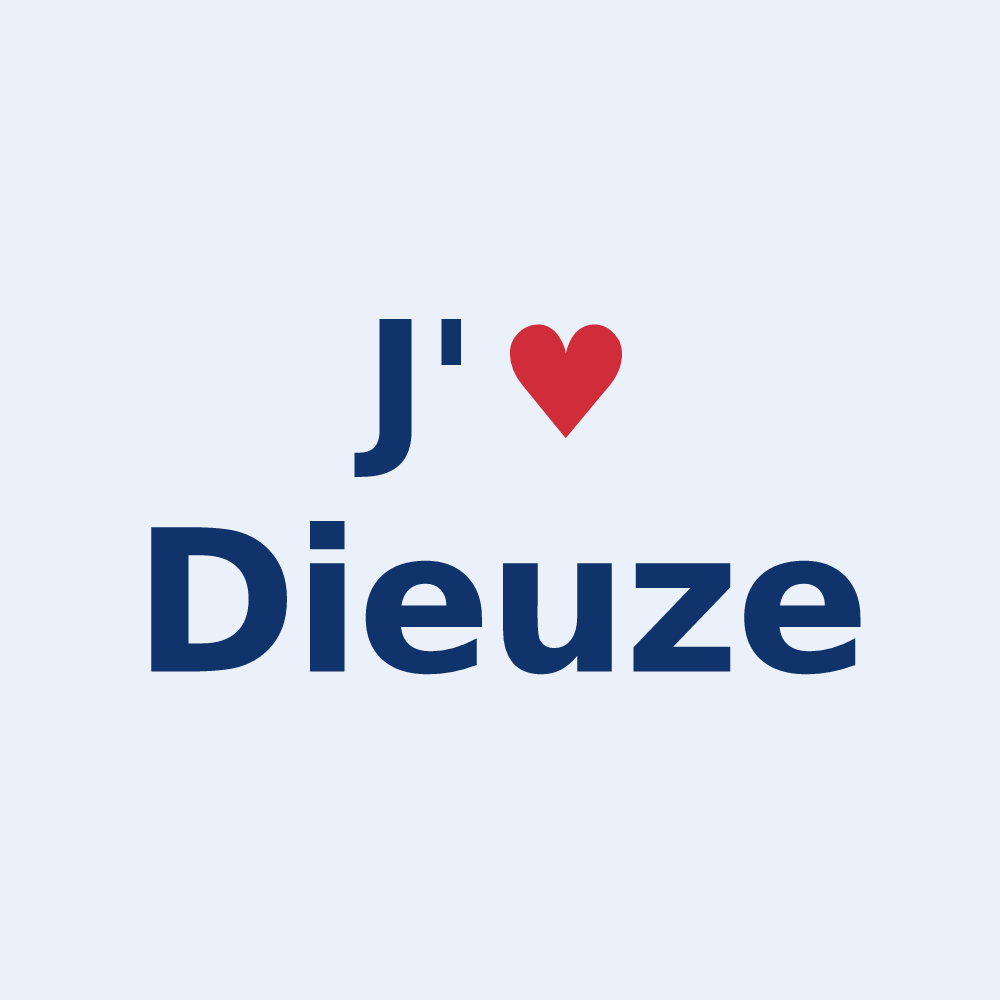 Sticker personnalisé Dieuze — design J'aime Dieuze