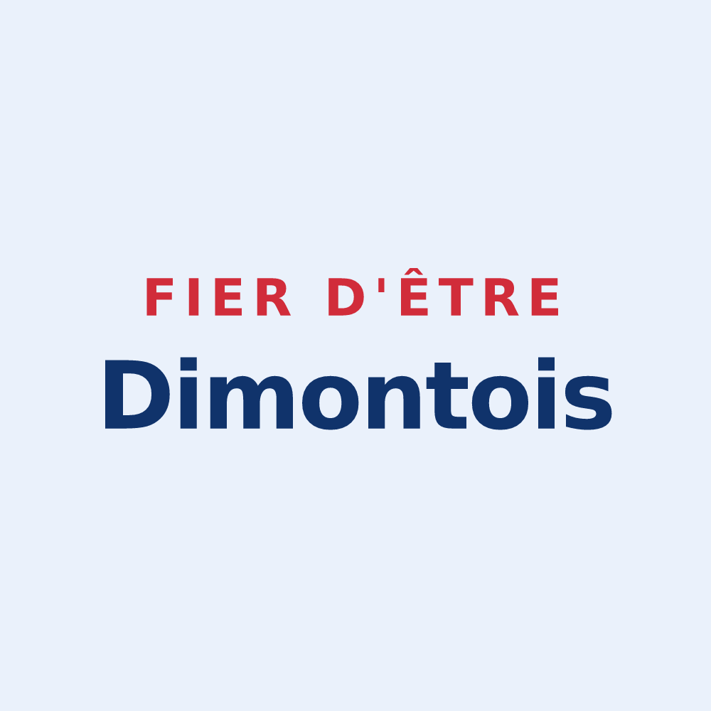 Sticker « Fier d'être Dimontois » — design pour Dimont