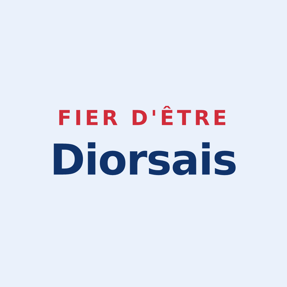 Sticker « Fier d'être Diorsais » — design pour Diors