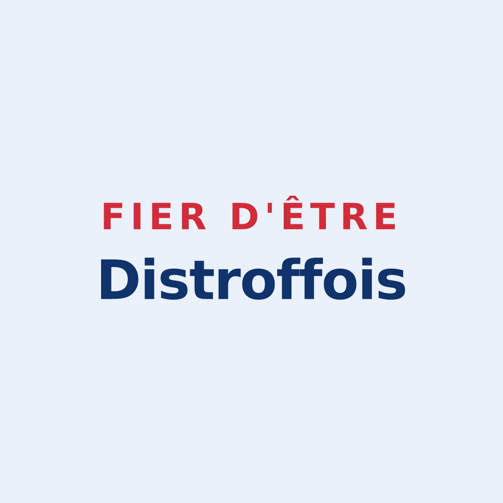 Sticker « Fier d'être Distroffois » — design pour Distroff
