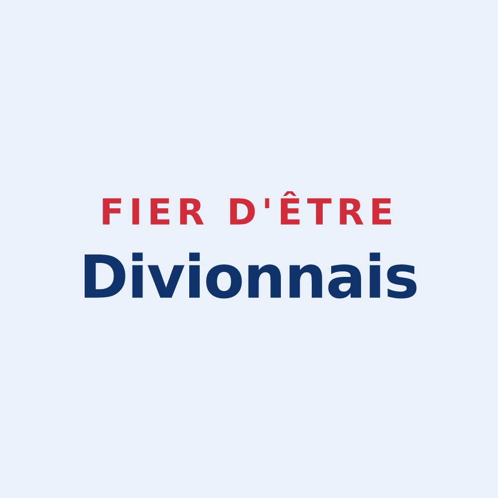Sticker « Fier d'être Divionnais » — design pour Divion