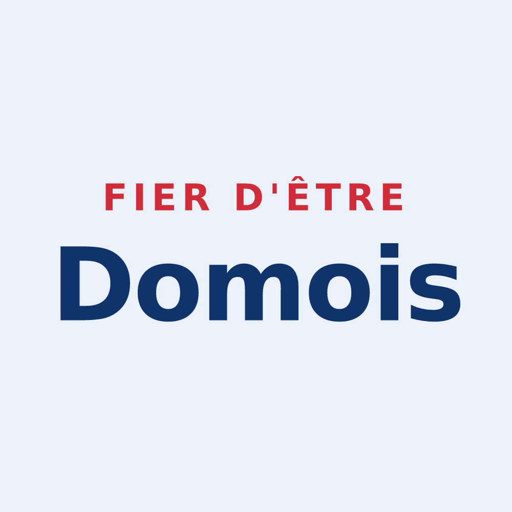 Sticker « Fier d'être Domois » — design pour Dom-le-Mesnil