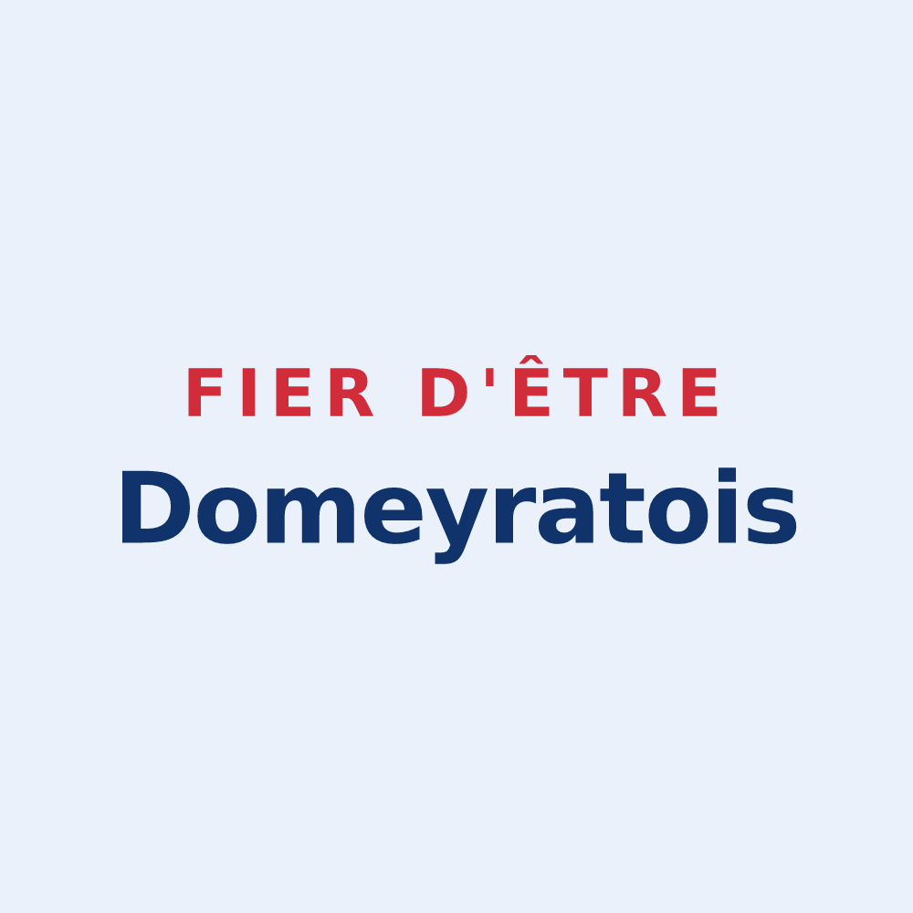 Sticker « Fier d'être Domeyratois » — design pour Domeyrot