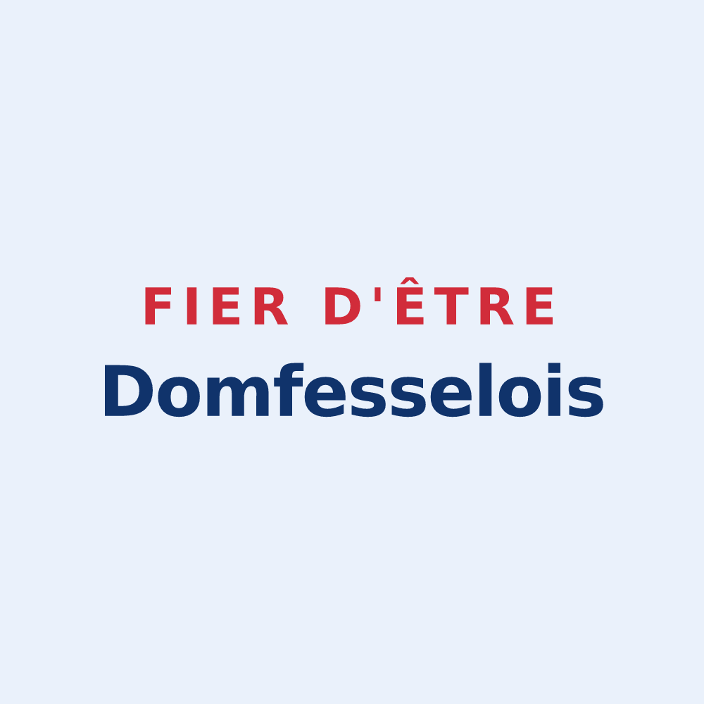 Sticker « Fier d'être Domfesselois » — design pour Domfessel