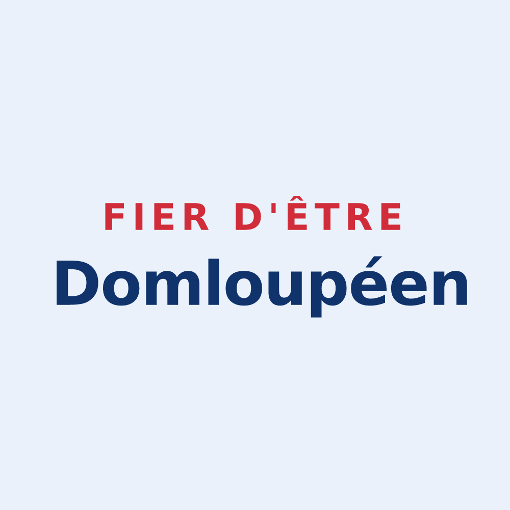 Sticker « Fier d'être Domloupéen » — design pour Domloup