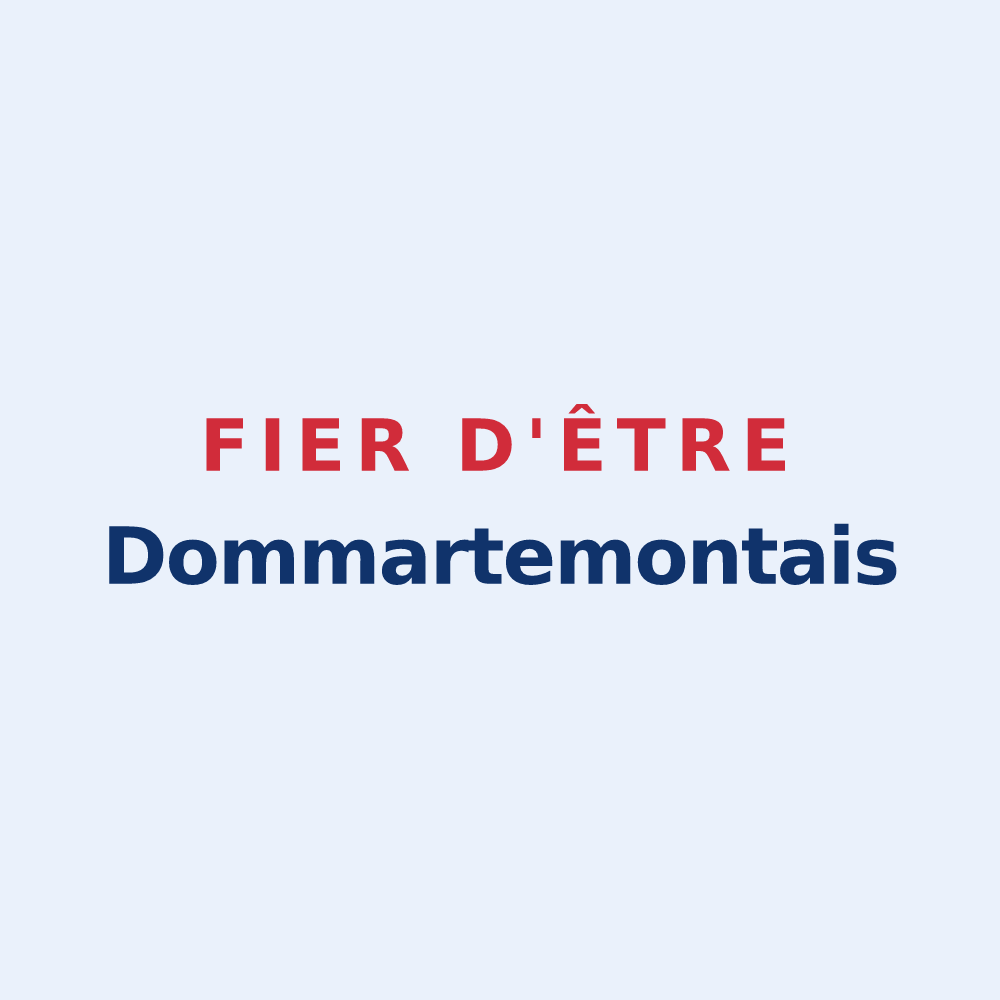 Sticker « Fier d'être Dommartemontais » — design pour Dommartemont
