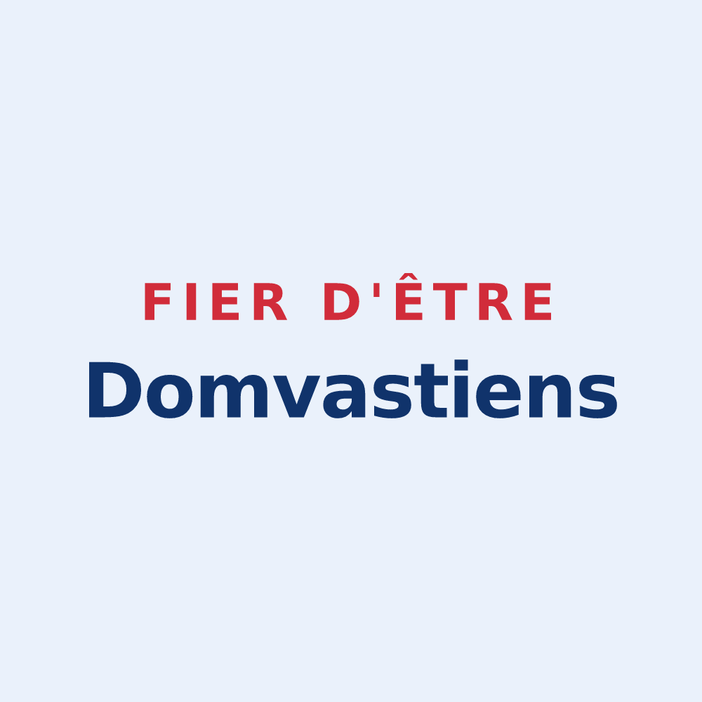 Sticker « Fier d'être Domvastiens » — design pour Domvast