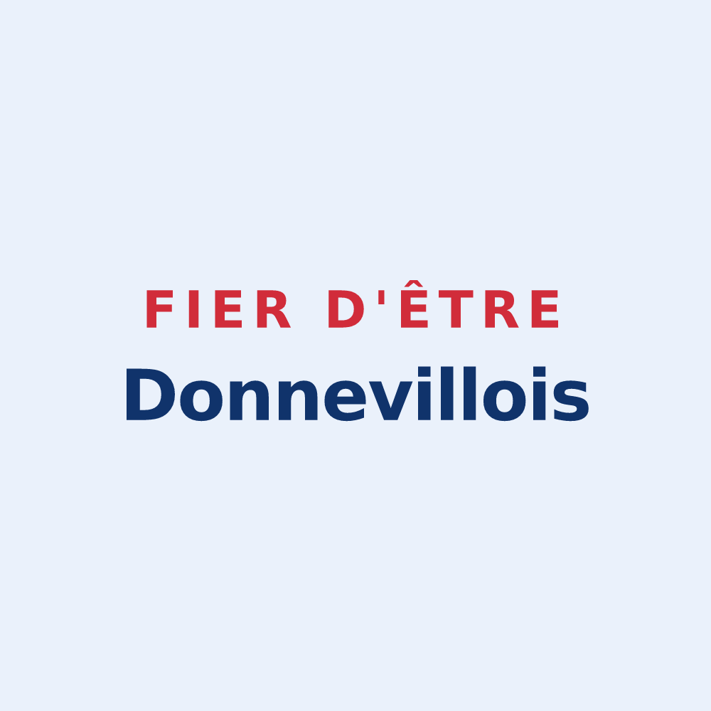 Sticker « Fier d'être Donnevillois » — design pour Donneville