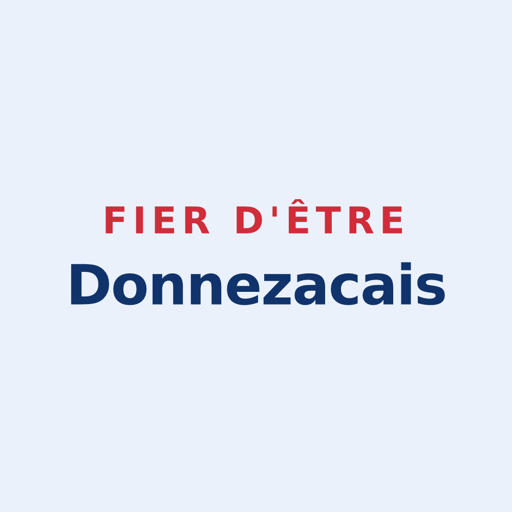 Sticker « Fier d'être Donnezacais » — design pour Donnezac