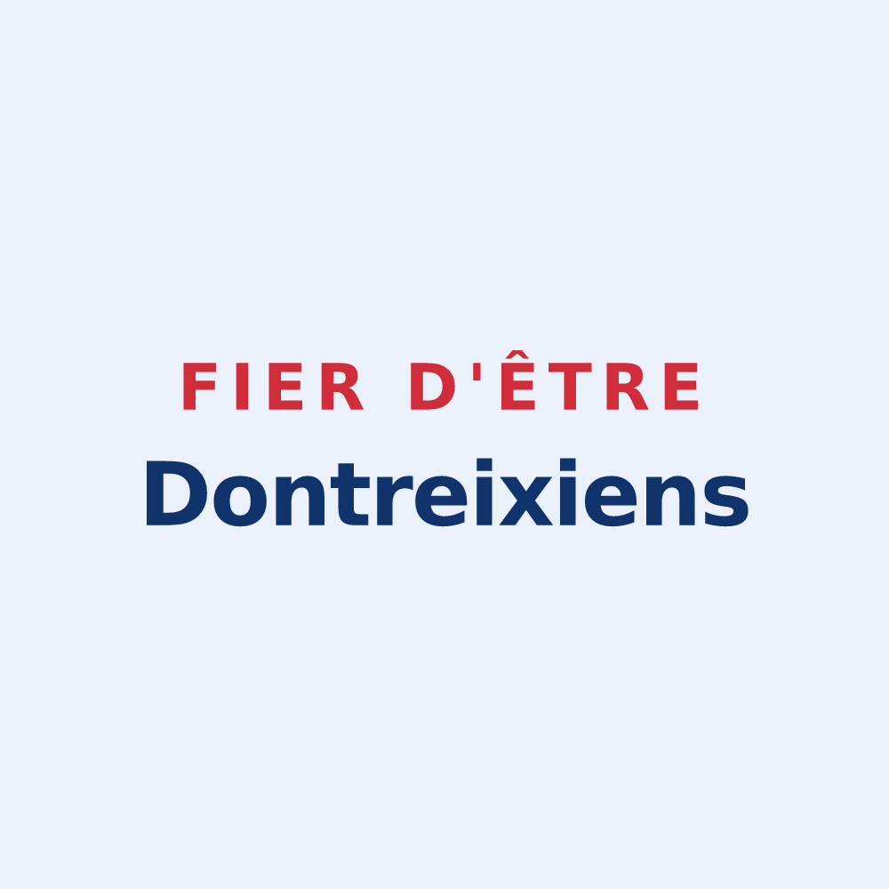 Sticker « Fier d'être Dontreixiens » — design pour Dontreix