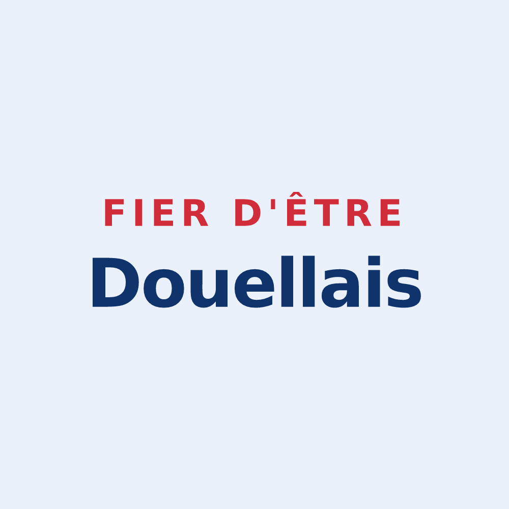 Sticker « Fier d'être Douellais » — design pour Douelle