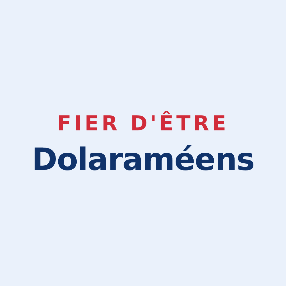 Sticker « Fier d'être Dolaraméens » — design pour Douy-la-Ramée