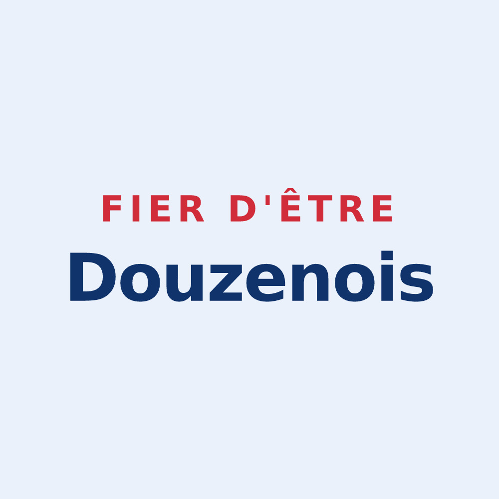 Sticker « Fier d'être Douzenois » — design pour Douzens