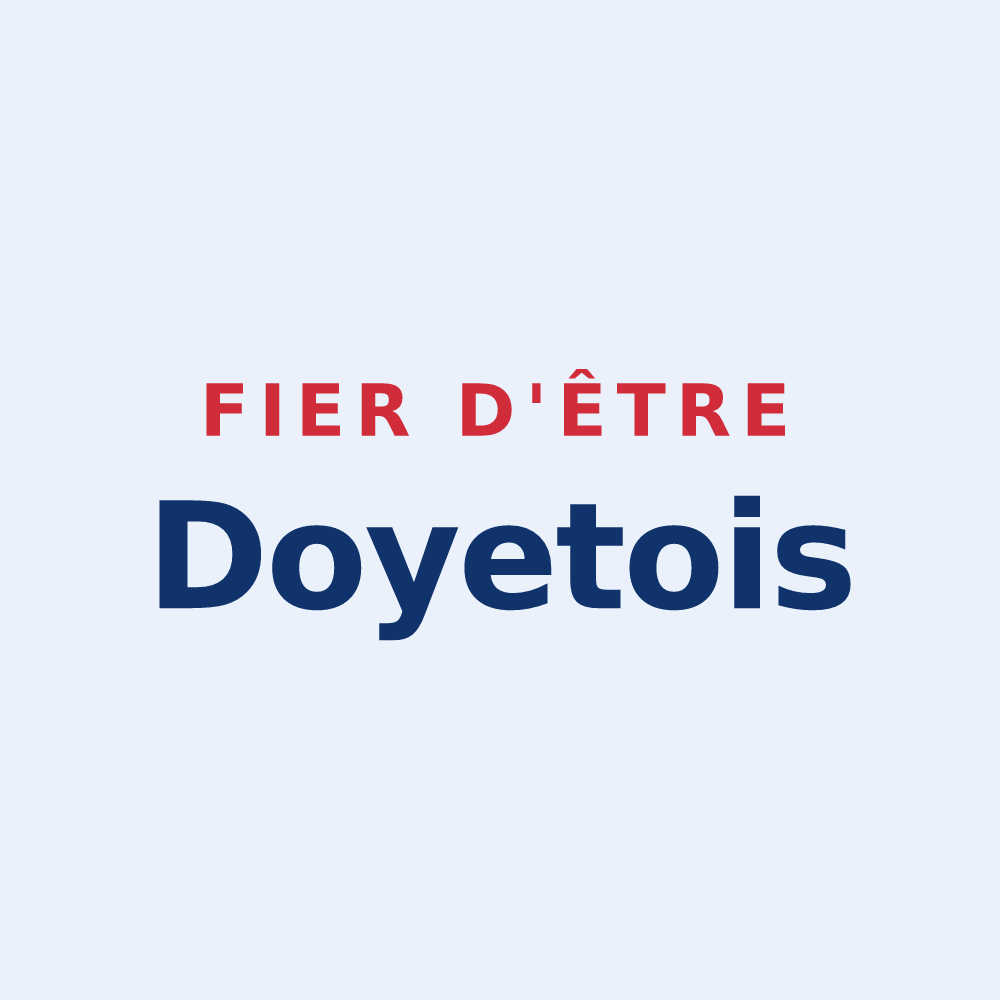 Sticker « Fier d'être Doyetois » — design pour Doyet