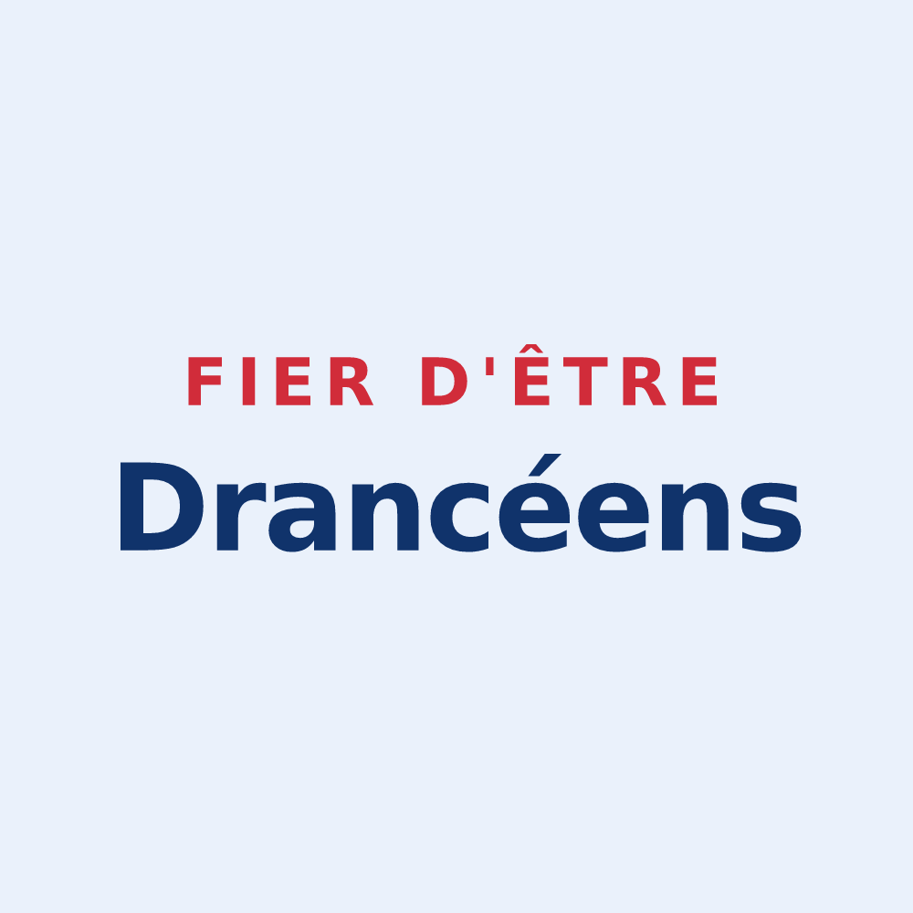 Sticker « Fier d'être Drancéens » — design pour Drancy