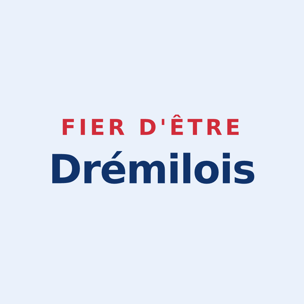 Sticker « Fier d'être Drémilois » — design pour Drémil-Lafage