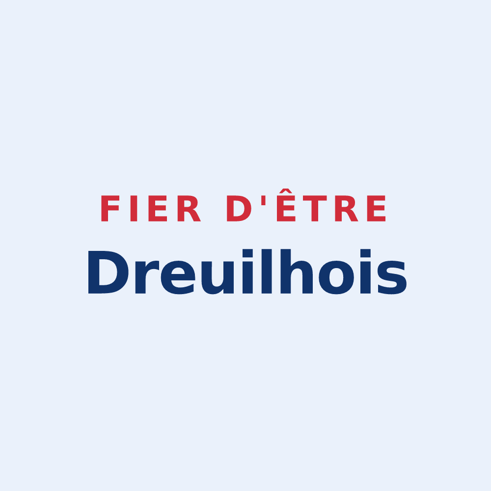 Sticker « Fier d'être Dreuilhois » — design pour Dreuilhe