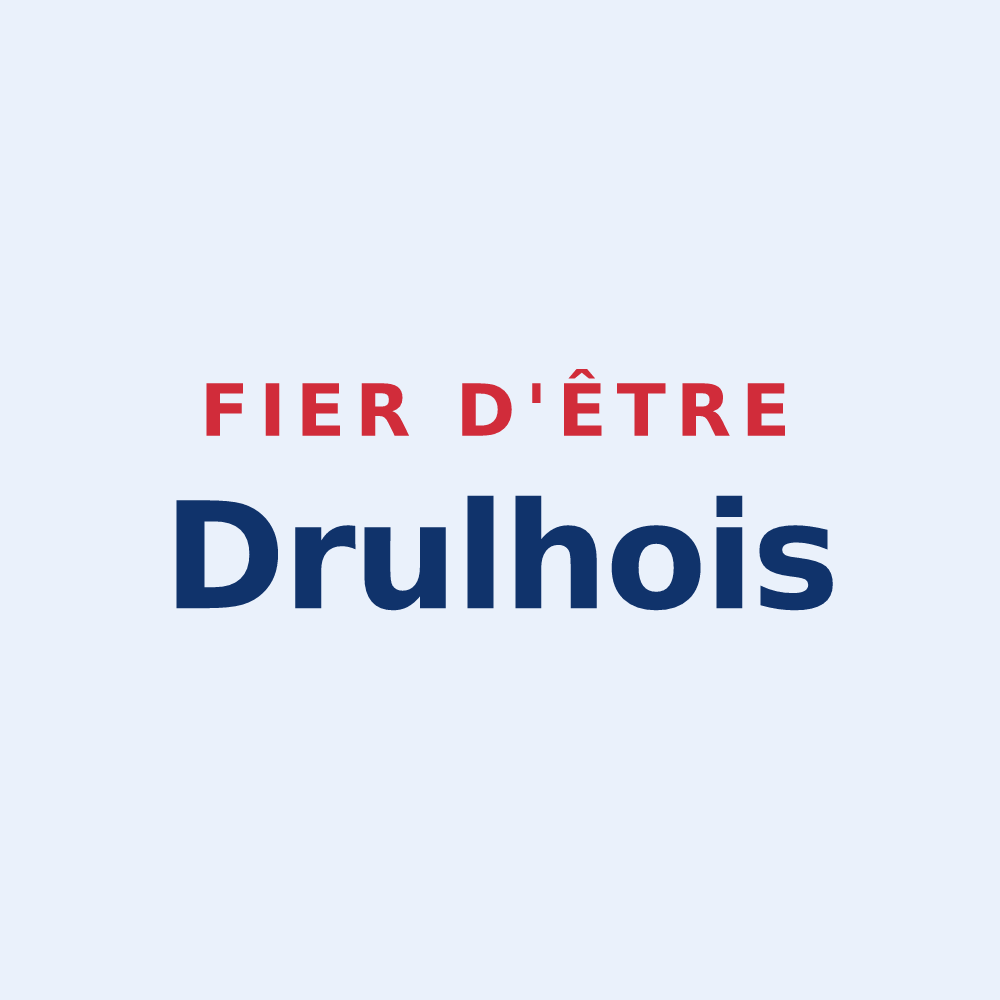 Sticker « Fier d'être Drulhois » — design pour Drulhe