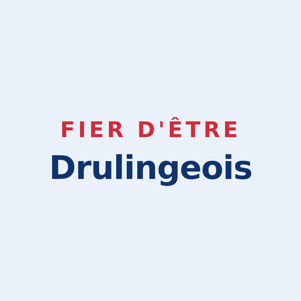 Sticker « Fier d'être Drulingeois » — design pour Drulingen