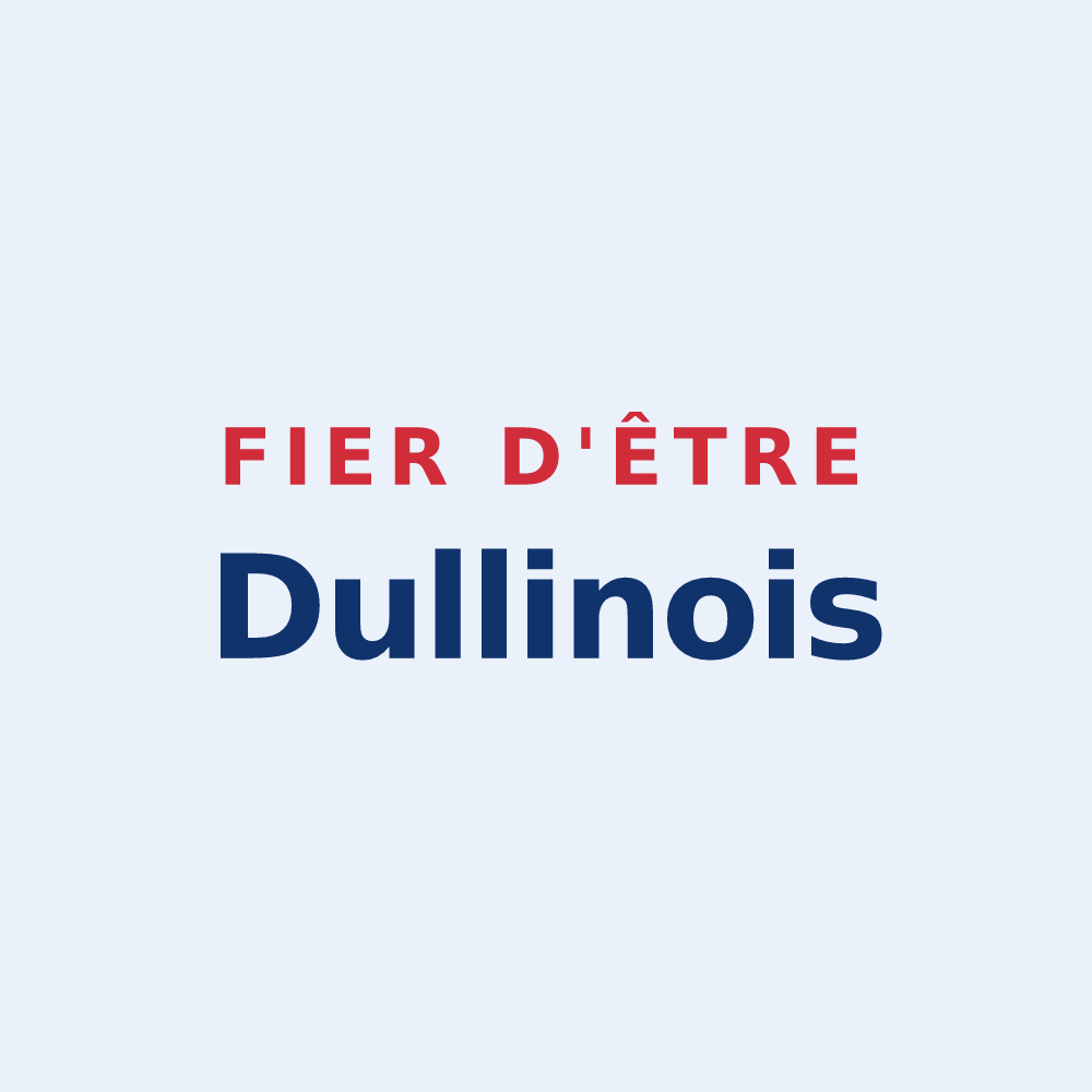 Sticker « Fier d'être Dullinois » — design pour Dullin
