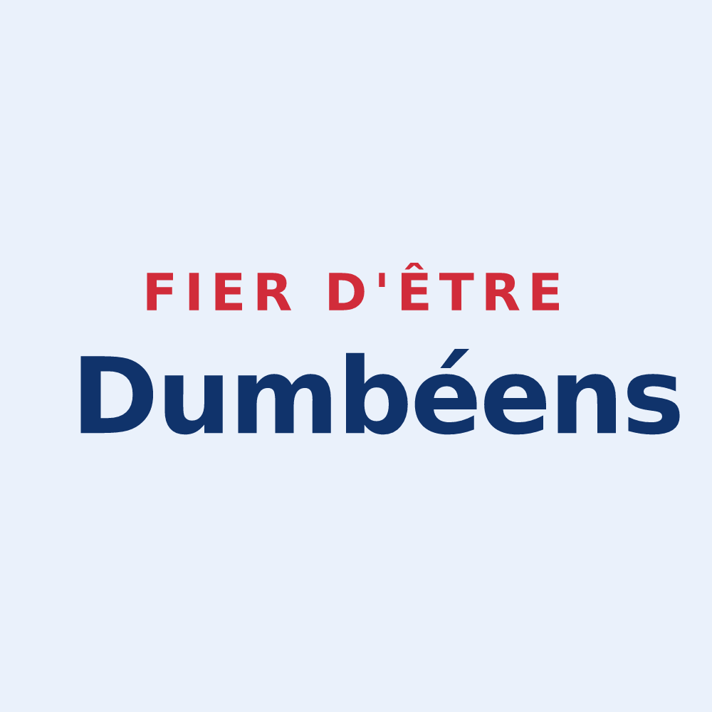 Sticker « Fier d'être Dumbéens » — design pour Dumbéa