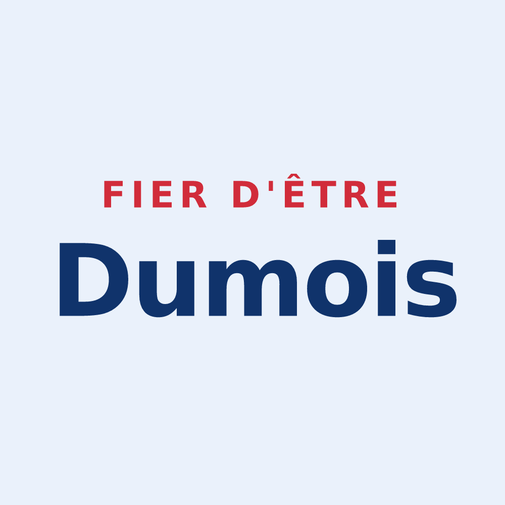 Sticker « Fier d'être Dumois » — design pour Dumes