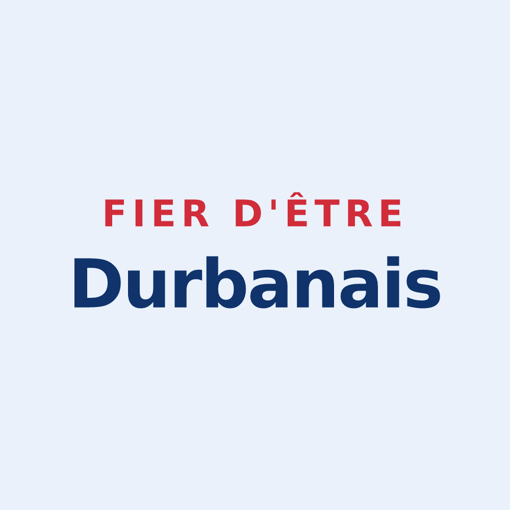 Sticker « Fier d'être Durbanais » — design pour Durban-sur-Arize
