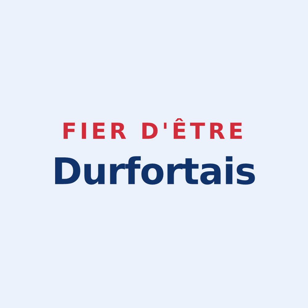 Sticker « Fier d'être Durfortais » — design pour Durfort-Lacapelette