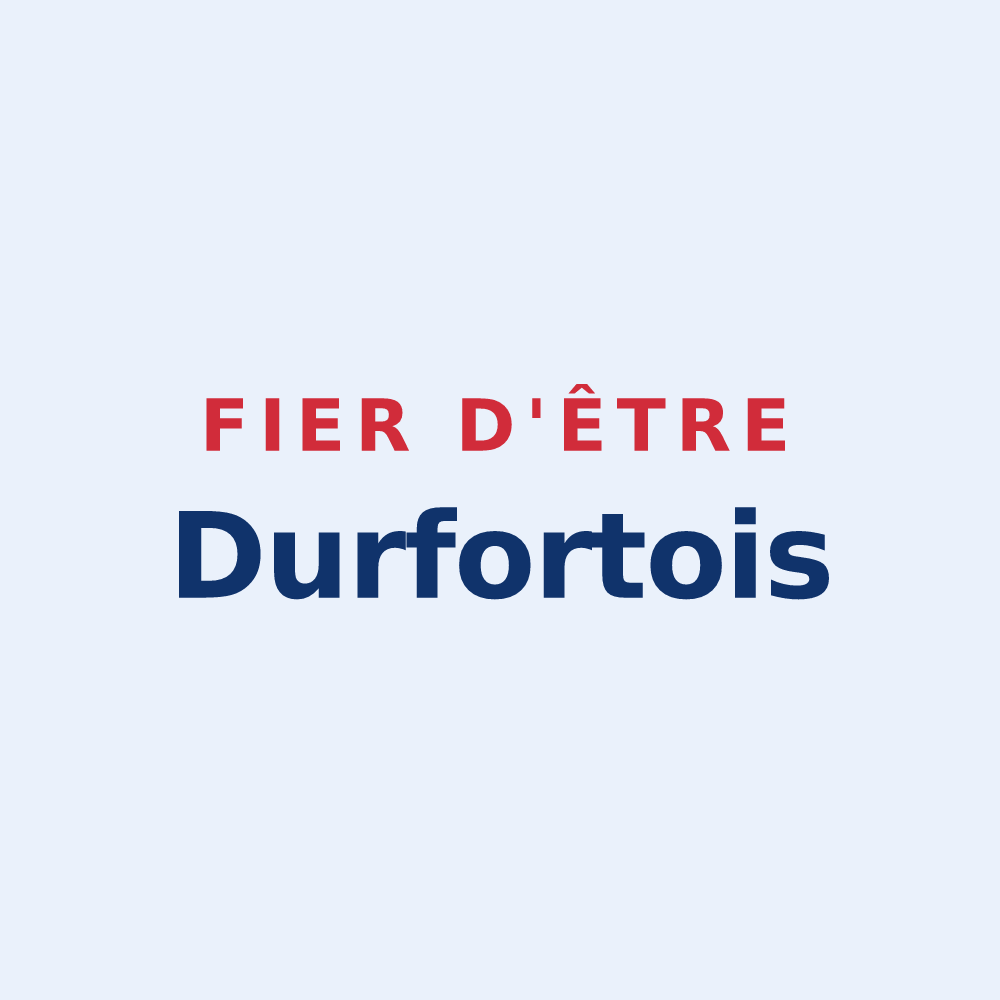 Sticker « Fier d'être Durfortois » — design pour Durfort