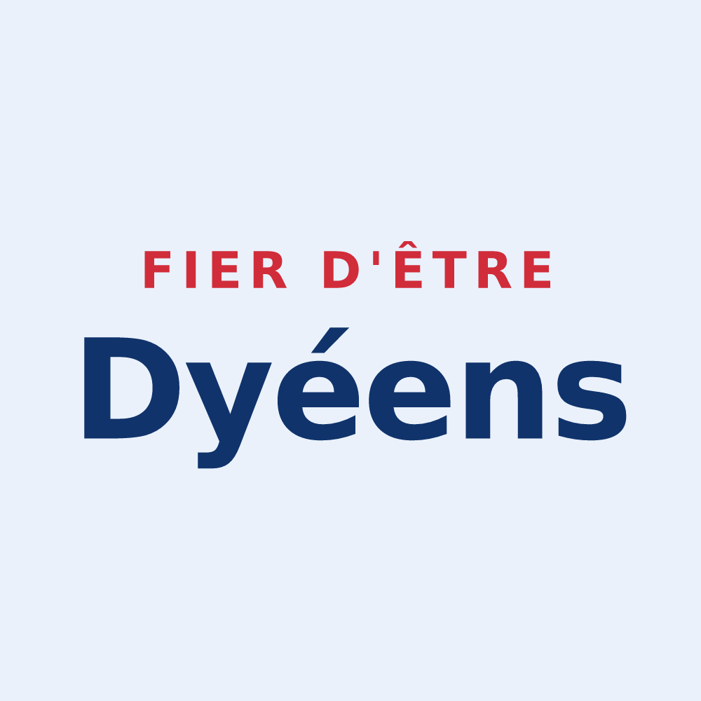 Sticker « Fier d'être Dyéens » — design pour Dyé