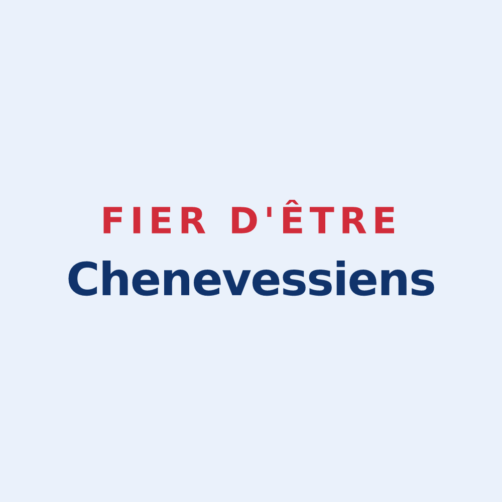 Sticker « Fier d'être Chenevessiens » — design pour Échenevex